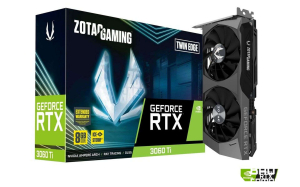 VGA Zotac RTX 3060TI 8GB GDDR6 Twin Edge OC LHR 2 Fan (ZT-A30610H-10MLHR)
